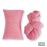 Knit Ribbed Stretchy Wrap with Pillow SR055 | NB | Watermelon
